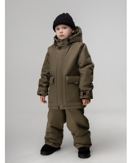 Зимний костюм 32-59МU; темный хаки