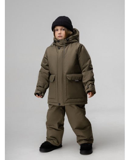 Зимний костюм 32-59МU; темный хаки