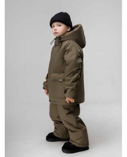 Зимний костюм 32-59МU; темный хаки