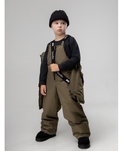 Зимний костюм 32-59МU; темный хаки