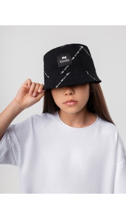 Панама 10-369MU; черный (белый)