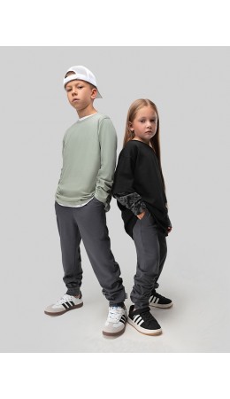 Брюки 6-354МU; темно-серый