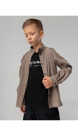 Рубашка 24-19MU; капучино