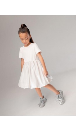 Платье 18-190MD; молочный