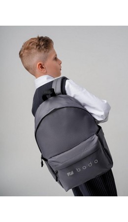 Рюкзак детский 34-56; серый