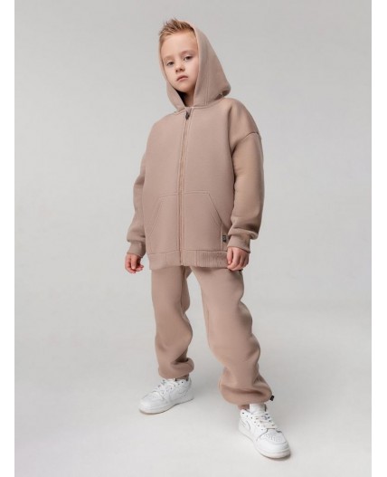 Костюм 11-569MU; серо-бежевый