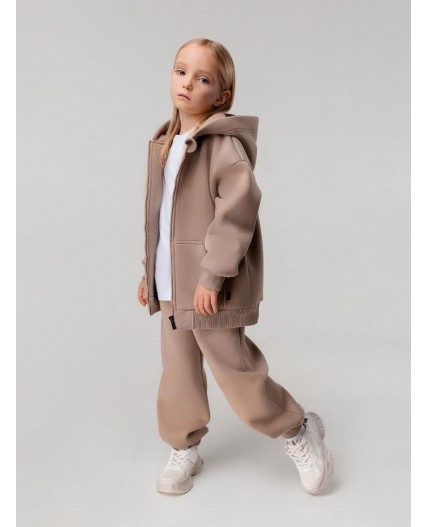 Костюм 11-569MU; серо-бежевый