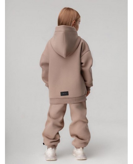 Костюм 11-569MU; серо-бежевый