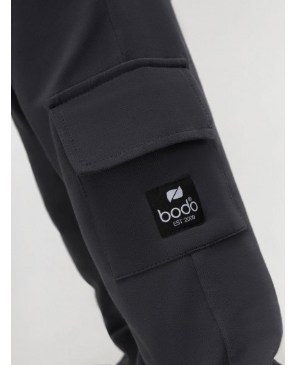 Брюки 6-370МU; серый