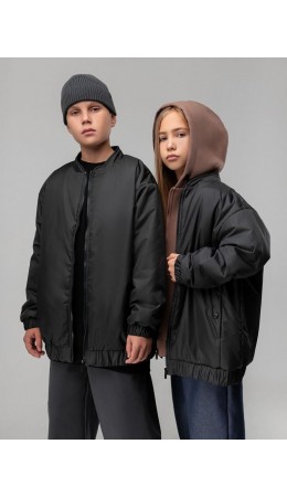 Бомбер 49-11МU; темно-серый