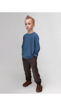 Брюки 6-354МU; коричневый