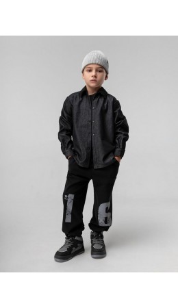 Брюки 6-640MU; черный