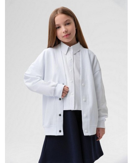 Жакет пике 38-63MU; белый