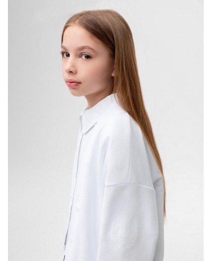 Жакет пике 38-63MU; белый