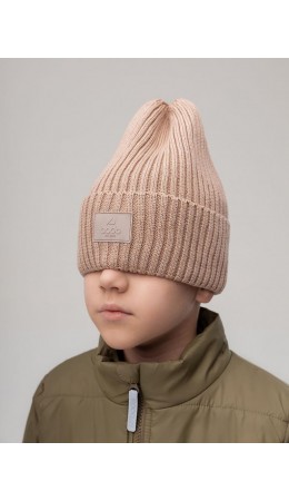 Шапка 10-363MU; песочный