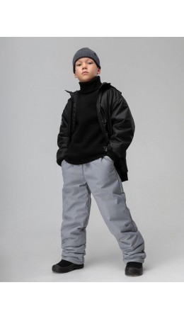 Брюки утепленные 33-49МU; серый