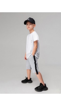 Шорты 8-64МU; серый (черный)