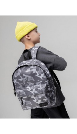 Рюкзак с набивкой 34-43; серый