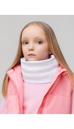 Шарф (Снуд) двойной 12-107M; белый