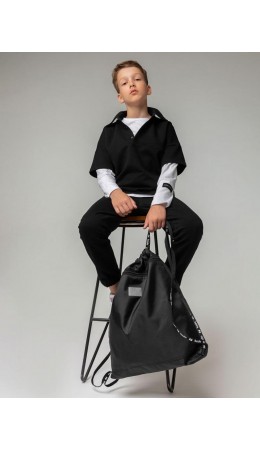 Сумка - мешок 34-48; черный