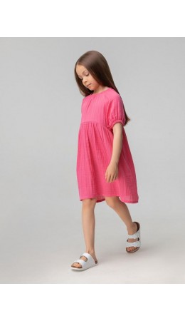 Платье из муслина 18-187MD; розовый