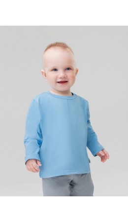 Лонгслив 55-16MU; голубой