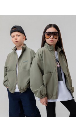 Ветровка на молнии 32-91MU; хаки