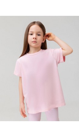 Футболка базовая 4-305MU; розовый
