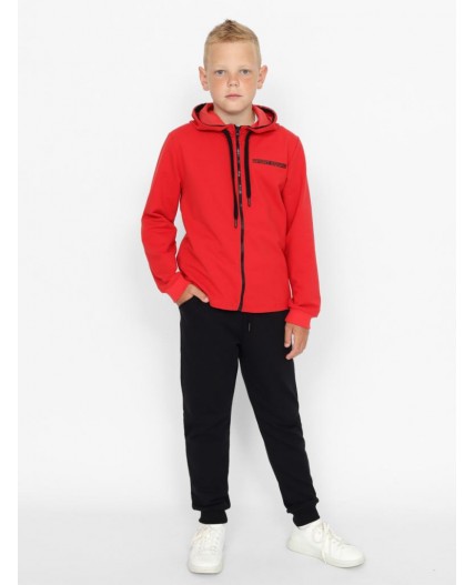 Костюм для мальчика (толстовка, брюки) Красный