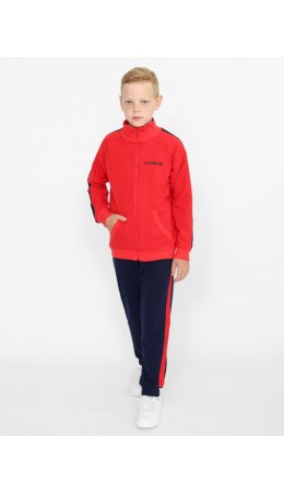 Костюм для мальчика (толстовка, брюки) Красный