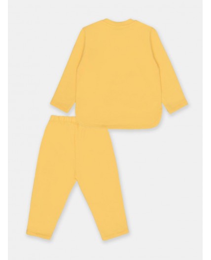 Комплект для девочки (джемпер, брюки) Желтый