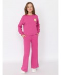 Комплект для девочки (джемпер, брюки) Розовый