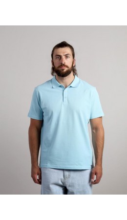 Рубашка-поло мужская Голубой