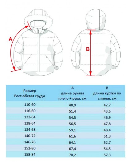 561-23в Куртка для девочки 