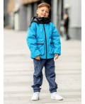 540-23в Куртка для мальчика Андреас небесно голубой