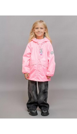 641-24в Куртка-ветровка для девочки 'Райя' нежно-розовый