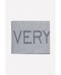 ЕВ 15007/ш/св.серый меланж,тем.серый меланж шарф