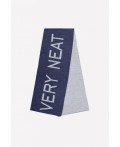 ЕВ 15007/ш/джинс,св.серый меланж шарф