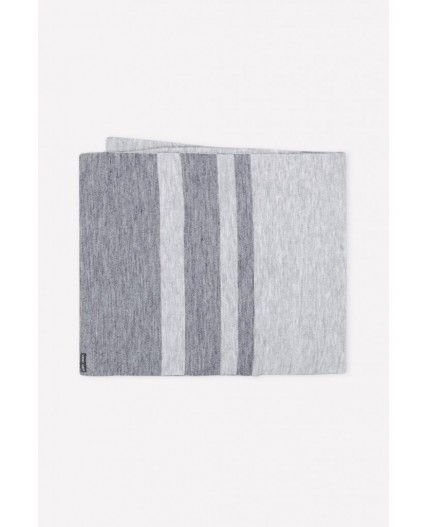 ЕВ 15002/ш/тем.серый меланж,св.серый меланж шарф