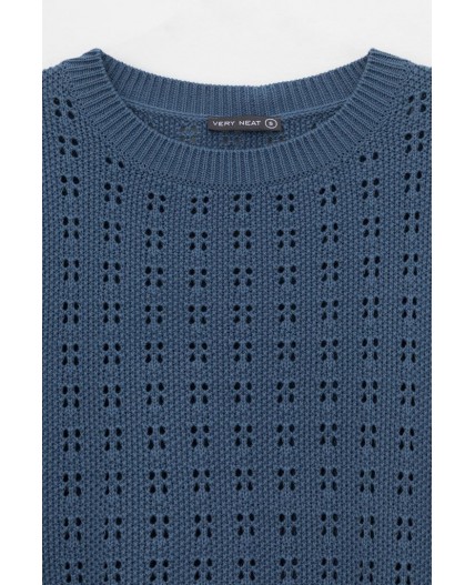 ЕВ 30155/морской синий джемпер