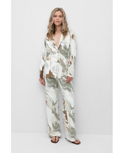 ЕВТ 3208/белая лилия,оникс жакет