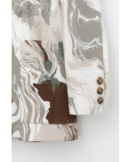 ЕВТ 3208/белая лилия,оникс жакет