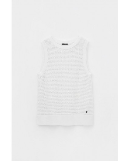 ЕВ 30153/молочный блуза-топ