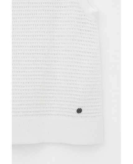 ЕВ 30153/молочный блуза-топ