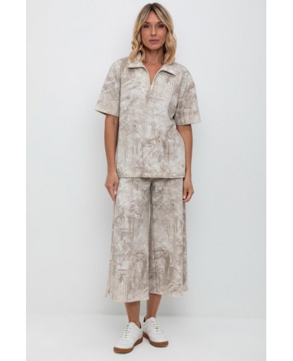 ЕВТ 3214/сливочный,древняя греция фуфайка