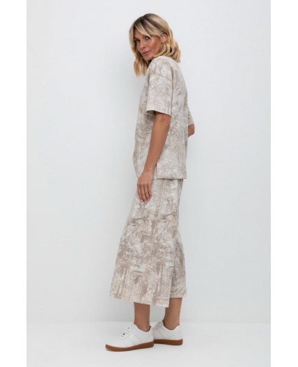 ЕВТ 3214/сливочный,древняя греция фуфайка