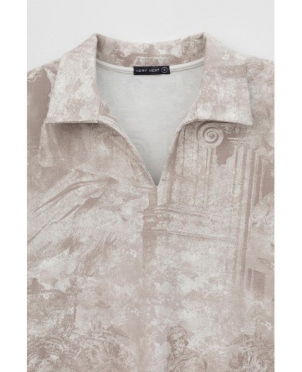 ЕВТ 3214/сливочный,древняя греция фуфайка