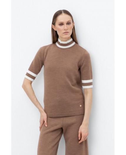 ЕВ 30045/24ш/какао джемпер