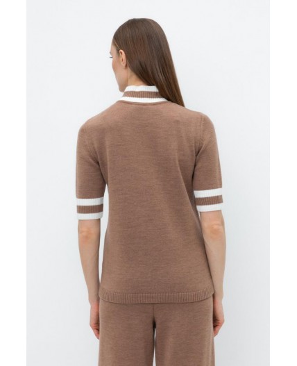 ЕВ 30045/24ш/какао джемпер