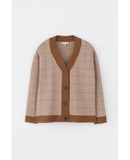 ЕВ 30191/ш/бежевый кардиган